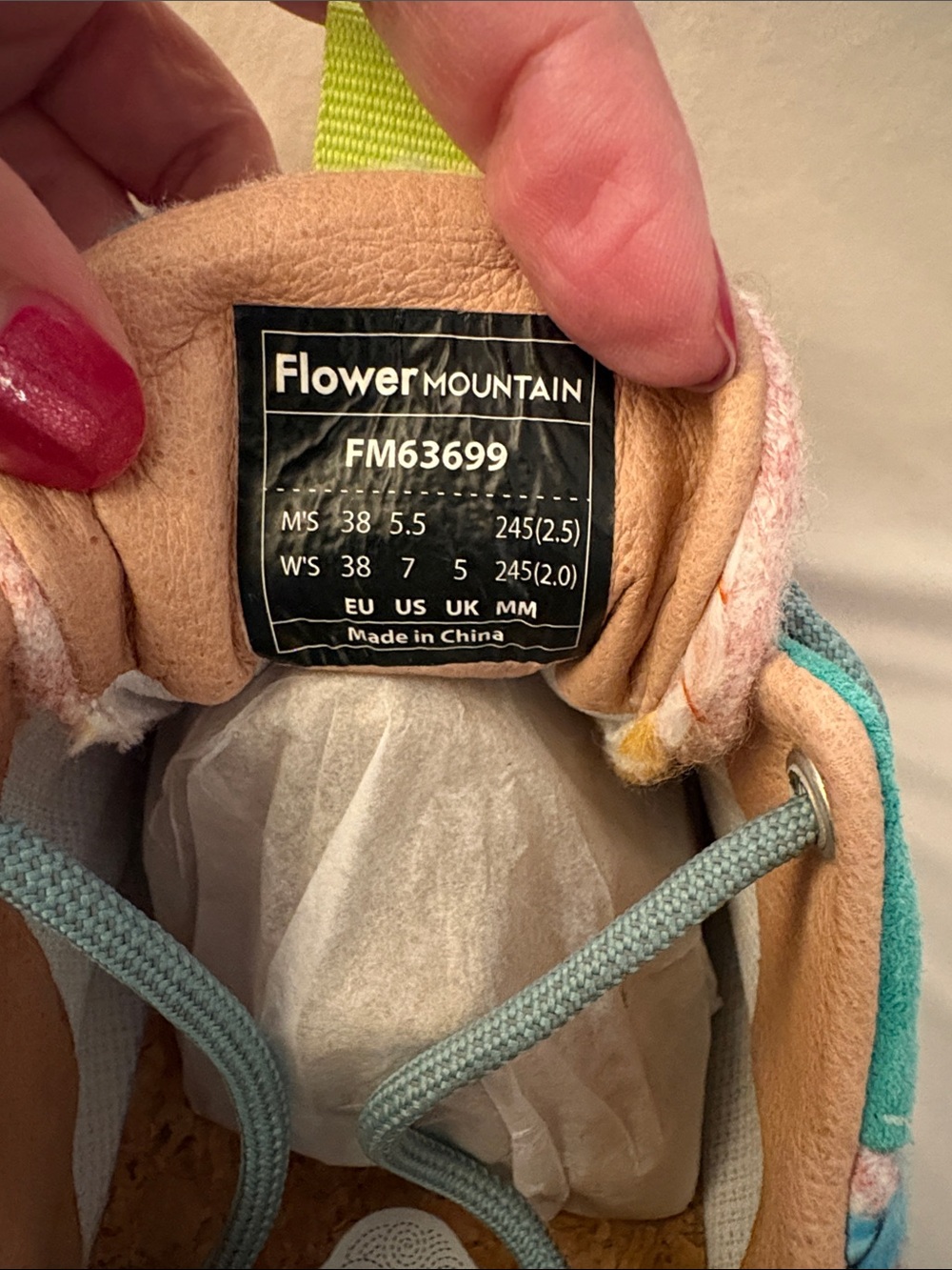 NWT Flower Mountain YAMANO - Low-top sneakers - multicolor - Picture 10 of 13